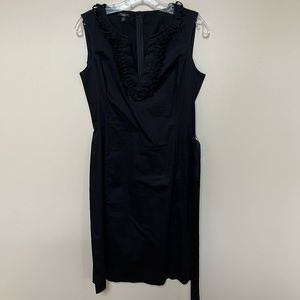 Talbots | Black Dress with Belt